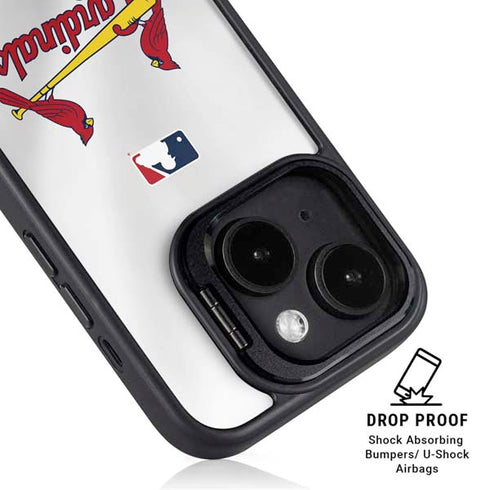 MLB St. Louis Cardinals Home Jersey iPhone 14 Kickstand Case