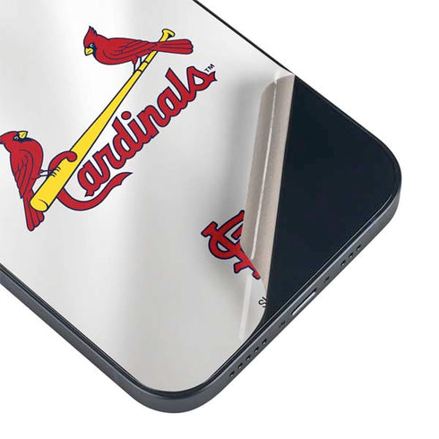 MLB St. Louis Cardinals Home Jersey iPhone Skins