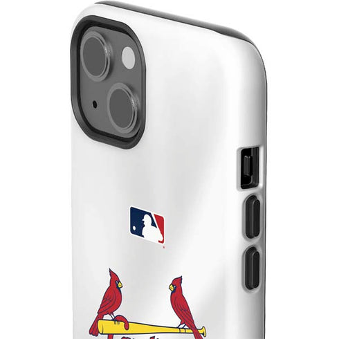 MLB St. Louis Cardinals Home Jersey iPhone 15 Impact Case