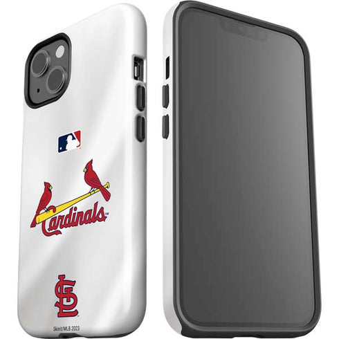 MLB St. Louis Cardinals Home Jersey iPhone 15 Impact Case