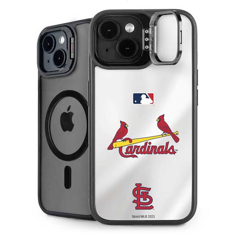 MLB St. Louis Cardinals Home Jersey iPhone 15 Plus Kickstand Case