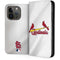 MLB St. Louis Cardinals Home Jersey iPhone 15 Pro Folio Case