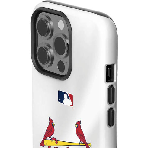 MLB St. Louis Cardinals Home Jersey iPhone 15 Pro Impact Case