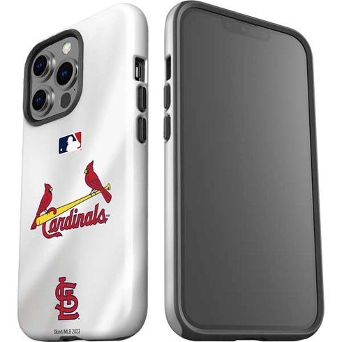 MLB St. Louis Cardinals Home Jersey iPhone 15 Pro Impact Case