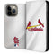MLB St. Louis Cardinals Home Jersey iPhone 15 Pro Max Folio Case