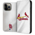 MLB St. Louis Cardinals Home Jersey iPhone 15 Pro Max Folio Case