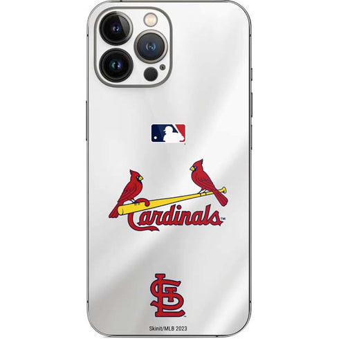 MLB St. Louis Cardinals Home Jersey iPhone 15 Pro Max Skin