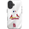 MLB St. Louis Cardinals Home Jersey iPhone 16 Plus Impact Case