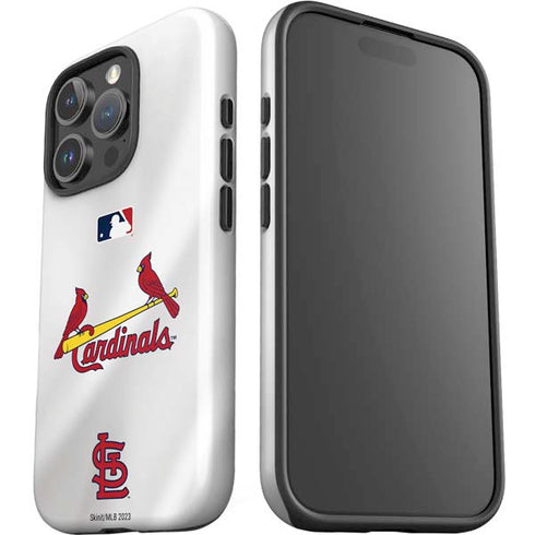 MLB St. Louis Cardinals Home Jersey iPhone 16 Pro Max Impact Case