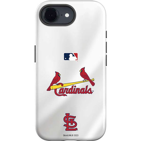 MLB St. Louis Cardinals Home Jersey iPhone 16e Impact Case
