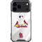 MLB St. Louis Cardinals Home Jersey iPhone 18 Pro Max Clear Case