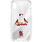 MLB St. Louis Cardinals Home Jersey iPhone XS Clear Case