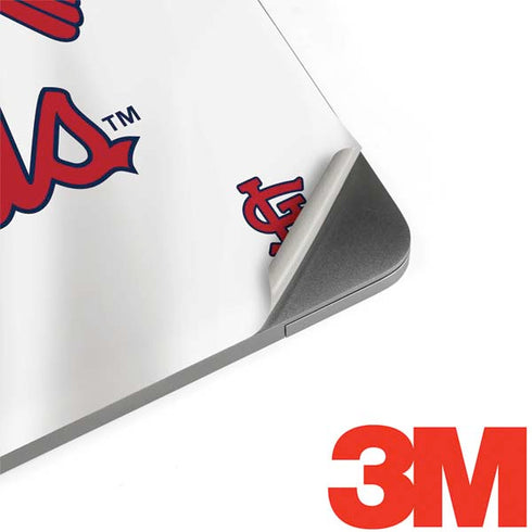 MLB St. Louis Cardinals Home Jersey MacBook Skins