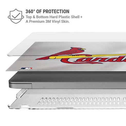 MLB St. Louis Cardinals Home Jersey MacBook Cases