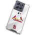 MLB St. Louis Cardinals Home Jersey Moto G 5G (2025) Clear Case