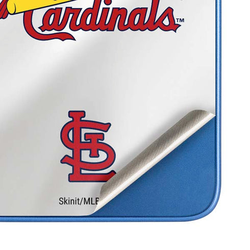 MLB St. Louis Cardinals Home Jersey Moto G Play 4G (2024) Skin