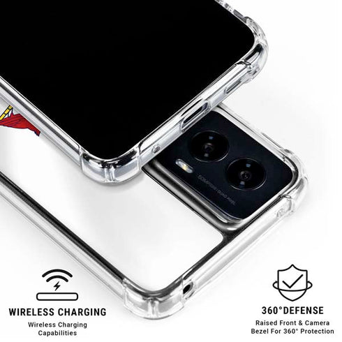 MLB St. Louis Cardinals Home Jersey Moto G Power 5G (2024) Clear Case