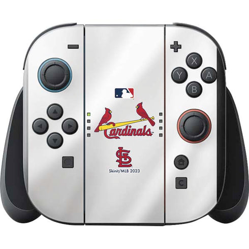 MLB St. Louis Cardinals Home Jersey Nintendo Switch 2 (2025) with Joy-Con Skin