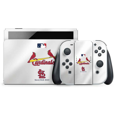 MLB St. Louis Cardinals Home Jersey Nintendo Skins