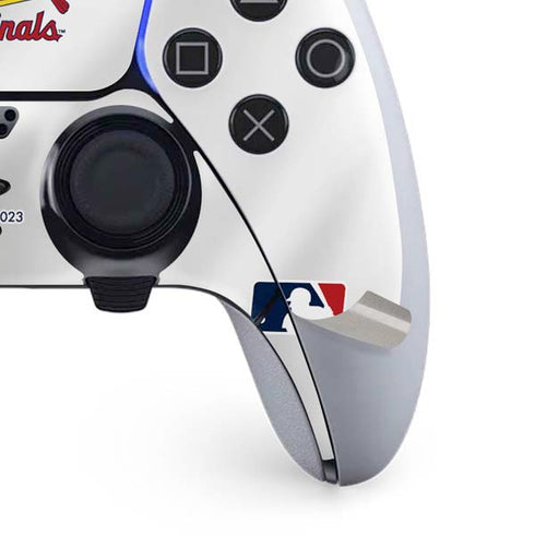 MLB St. Louis Cardinals Home Jersey PS5 DualSense Edge Pro Controller Skin