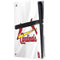 MLB St. Louis Cardinals Home Jersey PS5 Pro Disk Console Skin