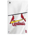 MLB St. Louis Cardinals Home Jersey PS5 Slim Digital Edition Console Skin