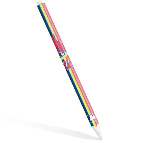 MLB St. Louis Cardinals Split Apple Pencil (2nd Gen 2019) Skin