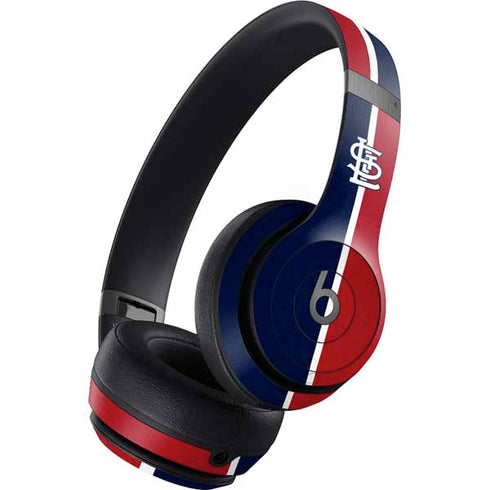MLB St. Louis Cardinals Split Beats Solo 4 Wireless Headphones Skin