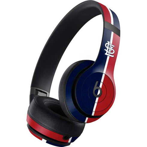 MLB St. Louis Cardinals Split Beats Studio Pro Wireless Headphones Skin