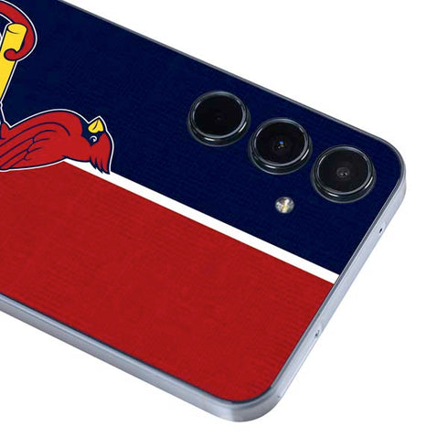 MLB St. Louis Cardinals Split Galaxy A35 5G Skin