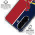 MLB St. Louis Cardinals Split Galaxy A36 5G Clear Case