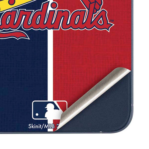 MLB St. Louis Cardinals Split Galaxy A36 5G Skin