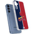 MLB St. Louis Cardinals Split Galaxy A55 5G Clear Case
