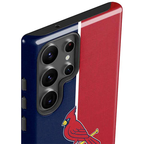 MLB St. Louis Cardinals Split Galaxy S23 Ultra Pro Case