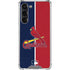 MLB St. Louis Cardinals Split Galaxy S24 FE Clear Case