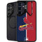 MLB St. Louis Cardinals Split Galaxy S24 FE Kickstand Case