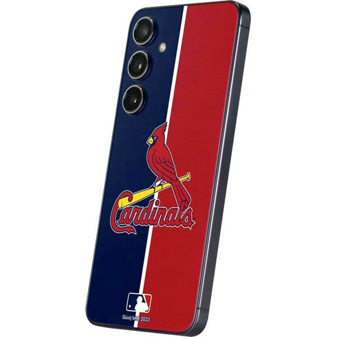 MLB St. Louis Cardinals Split Galaxy S25 Plus Skin