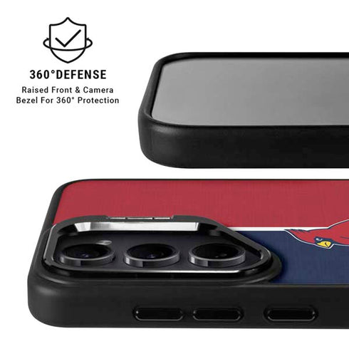 MLB St. Louis Cardinals Split Galaxy S25 Ultra Kickstand Case