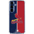 MLB St. Louis Cardinals Split Galaxy S25 Plus Clear Case