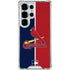 MLB St. Louis Cardinals Split Galaxy S25 Ultra Clear Case