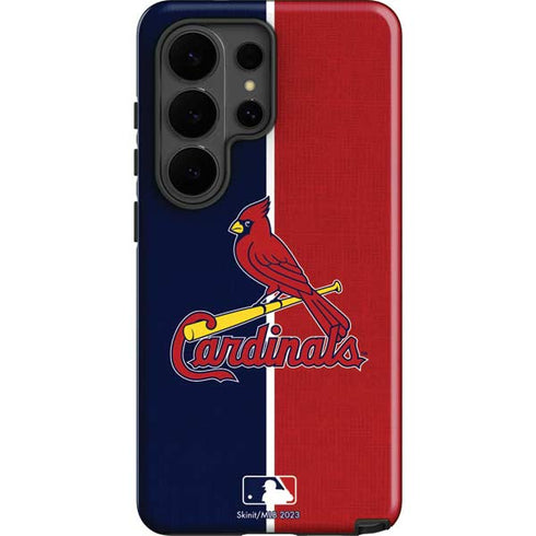 MLB St. Louis Cardinals Split Galaxy S26 Ultra Impact Case
