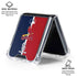 MLB St. Louis Cardinals Split Galaxy Z Flip6 Clear Case