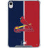 MLB St. Louis Cardinals Split iPad 11th Gen (2025) Clear Case