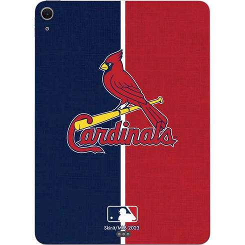MLB St. Louis Cardinals Split Apple iPad Air Skin