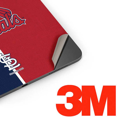MLB St. Louis Cardinals Split Apple iPad Pro Skin
