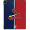 MLB St. Louis Cardinals Split iPad Pro 11in (2024) Clear Case