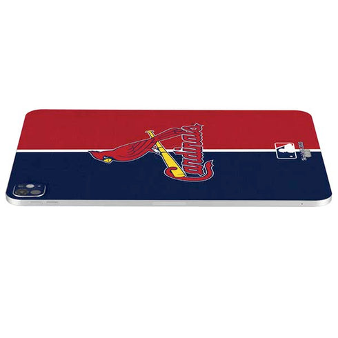 MLB St. Louis Cardinals Split iPad Pro 13in M4 (2024) Skin