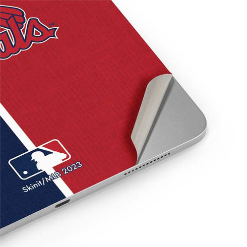 MLB St. Louis Cardinals Split iPad Pro 13in M4 (2024) Skin