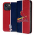 MLB St. Louis Cardinals Split iPhone 15 Plus Folio Case