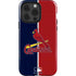 MLB St. Louis Cardinals Split iPhone 15 Pro Impact Case